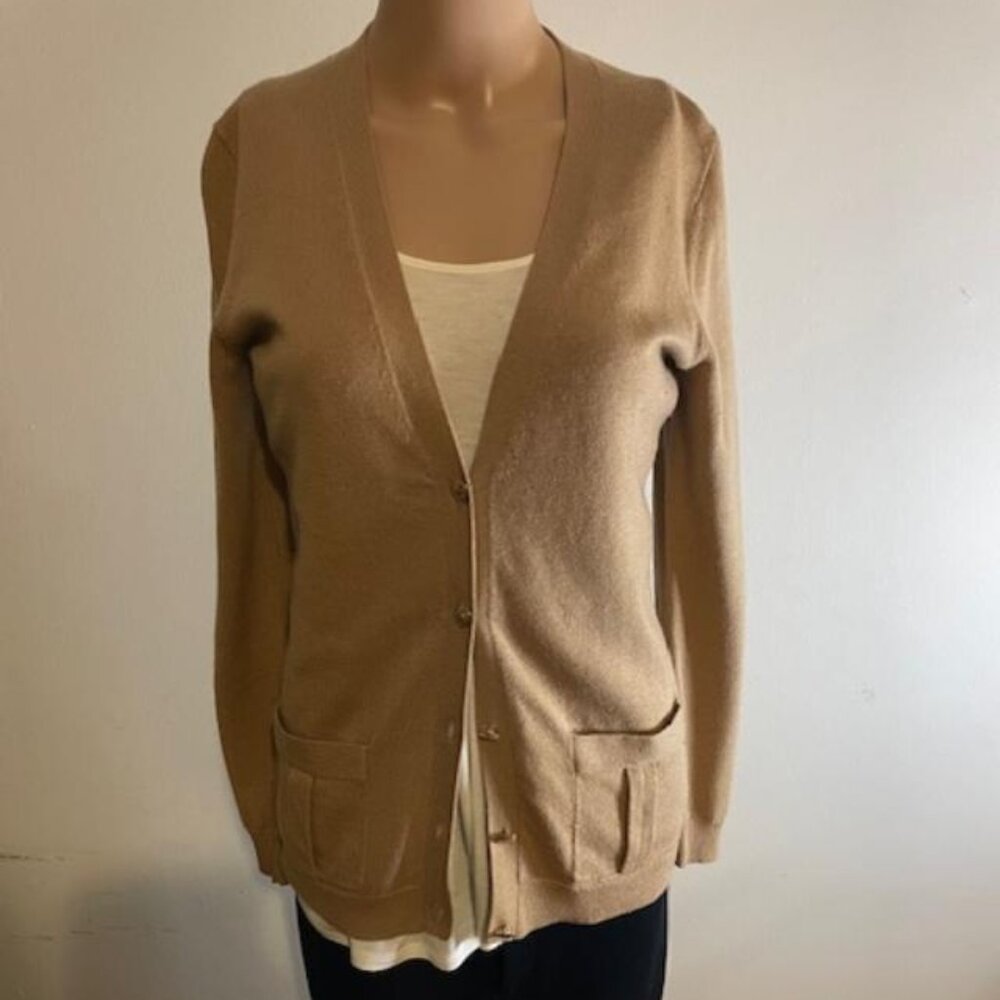 CARDIGAN - Banana Republic Beige  - Medium